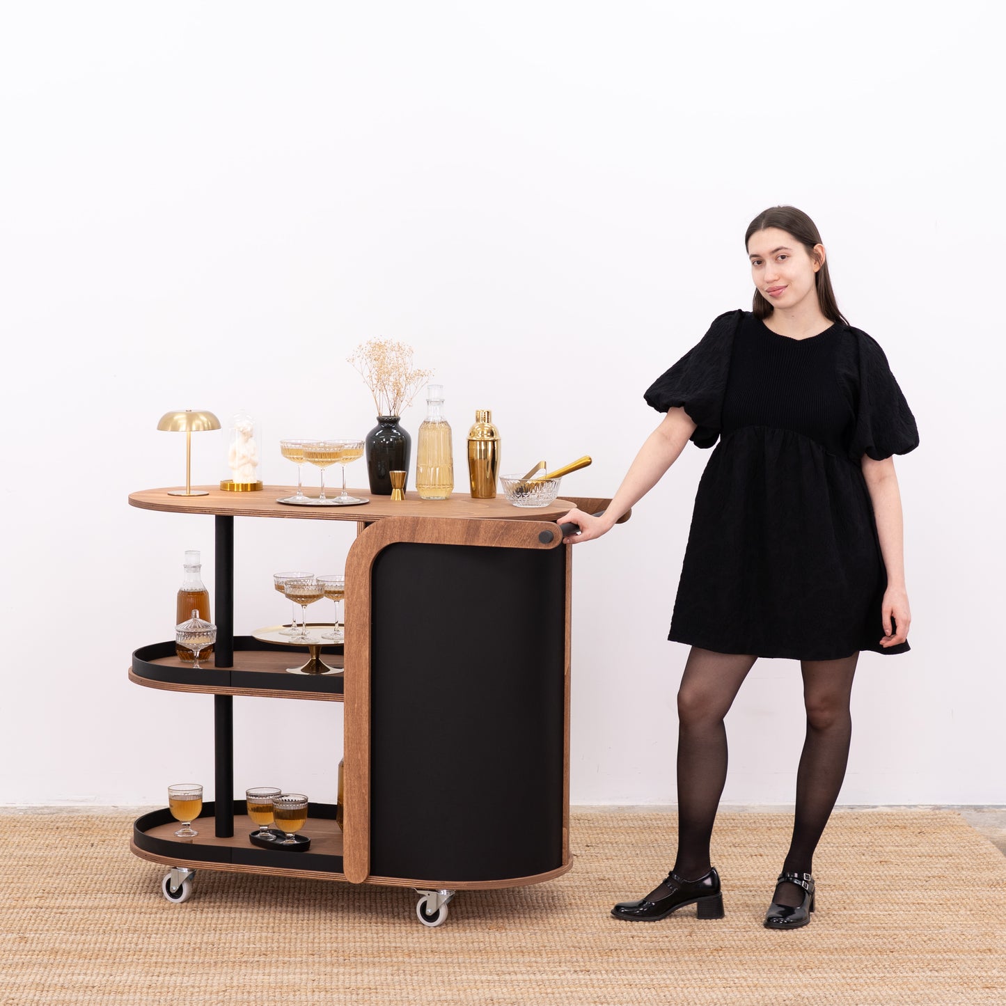 VC‑27‑W‑ML mobile station for food tasting and beverage service