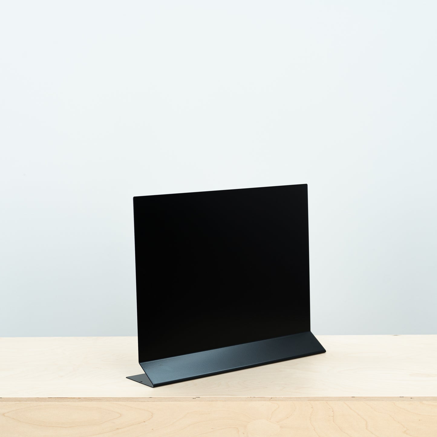 SAMPLE SALE | Set of 2 SAP-A3-H-BL metal magnetic table top sign boards