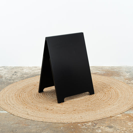 OUTLET | Metal outdoor sandwich board SB-A-BL | black color