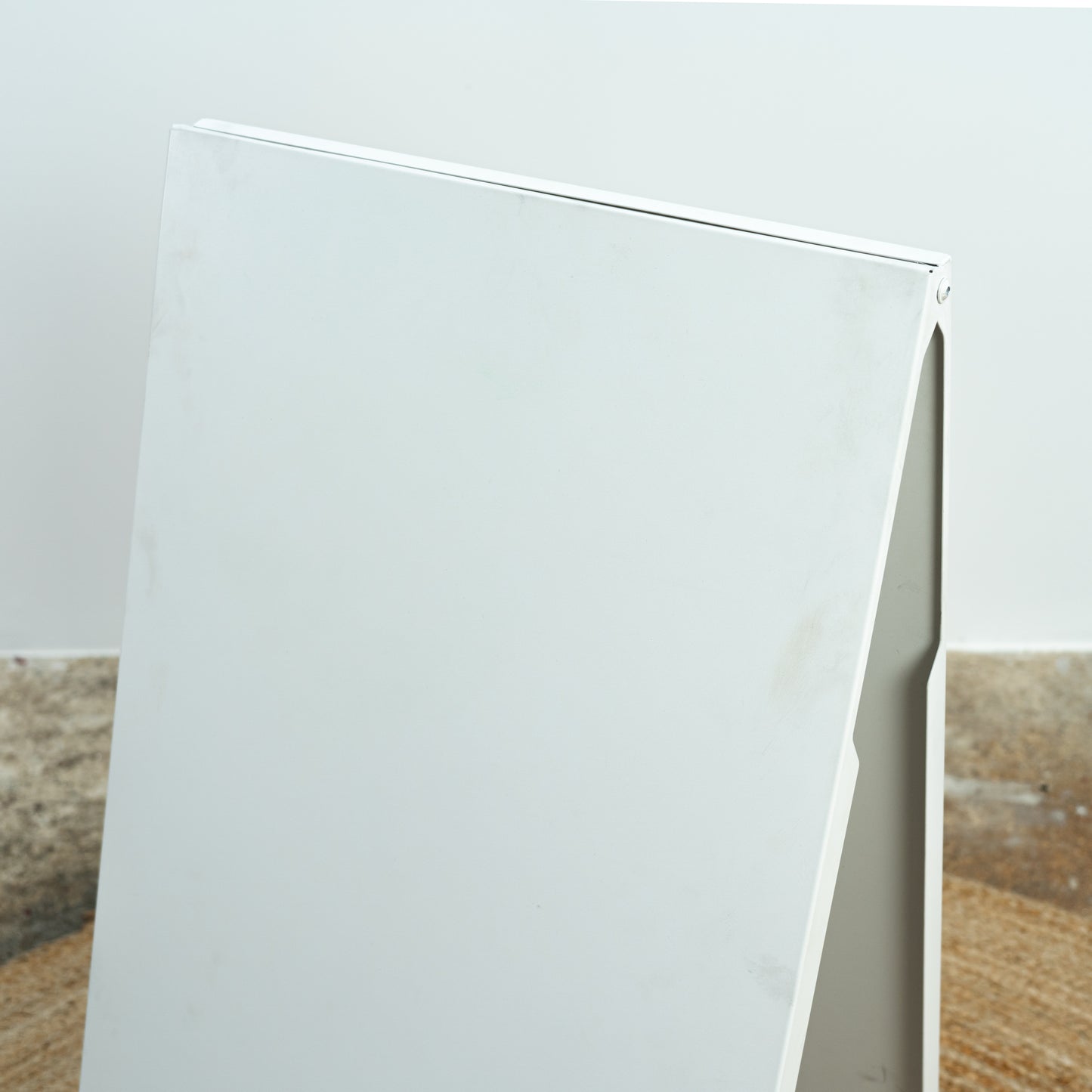 MUSTERVERKAUF | Outdoor-A-Frame-Board SB-B-WT, Metall-Sandwich-Board, für Restaurants, Geschäfte, Veranstaltungen
