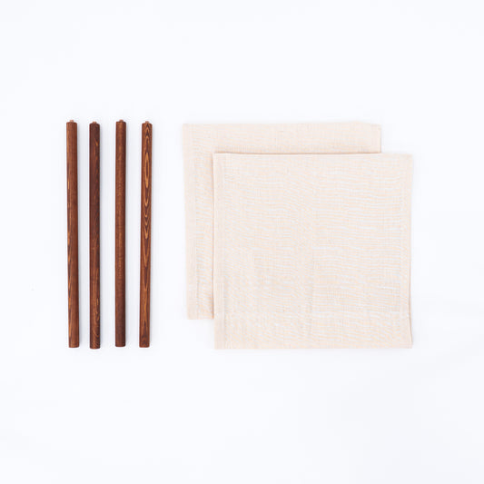 Fabric side panels for VC-10 and VC-04 checkout counter in natural beige color