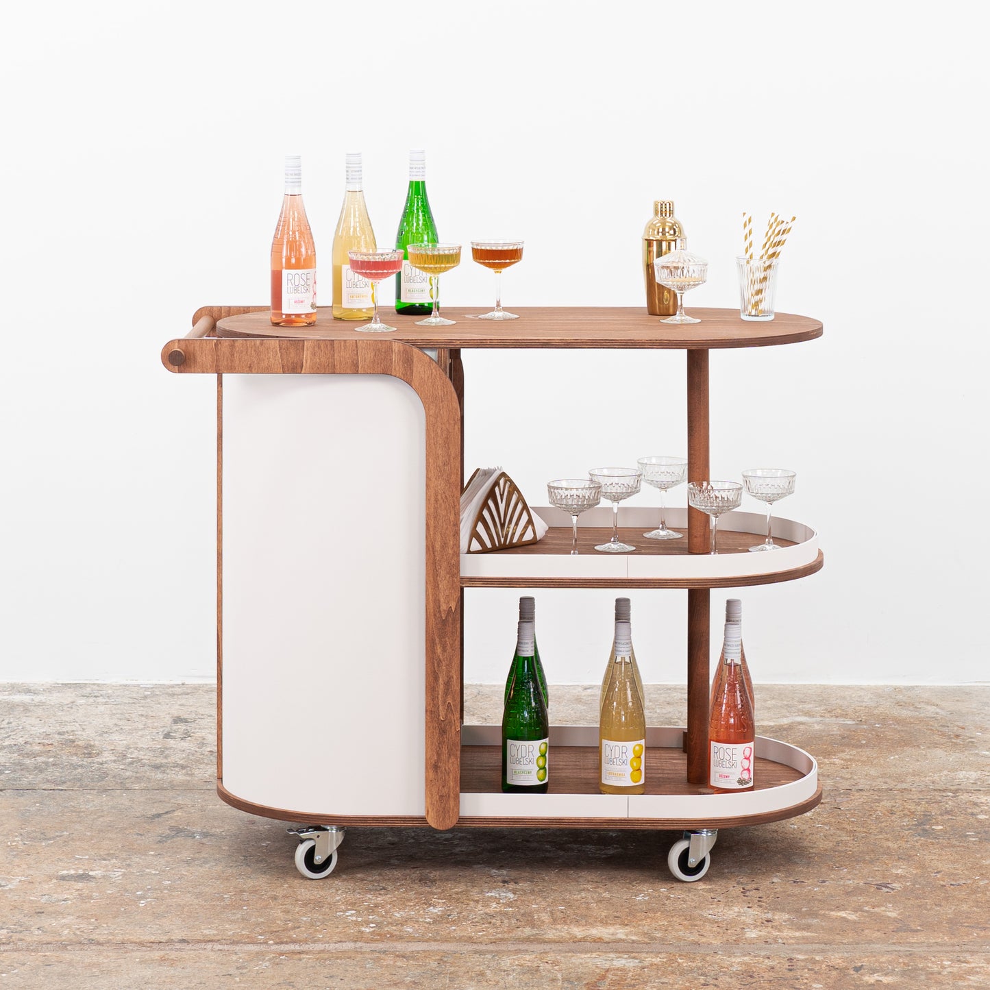 Premium catering cart for pop-up dining and events