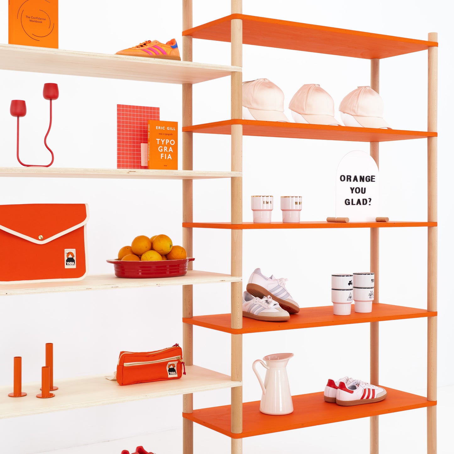 portable double display unit for retail booths