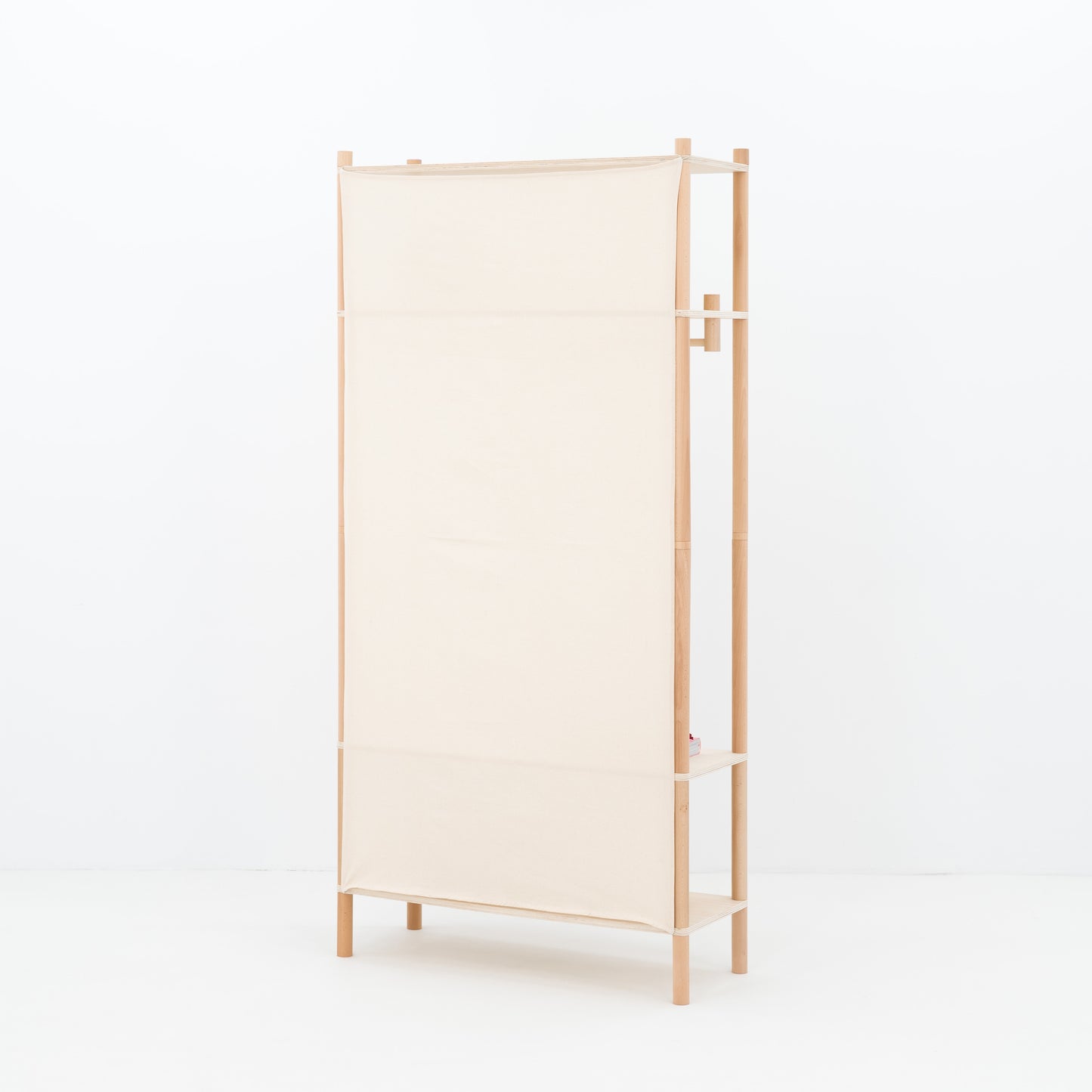 Collapsible Short-hang Garment Rack BR-02-NT | natural color