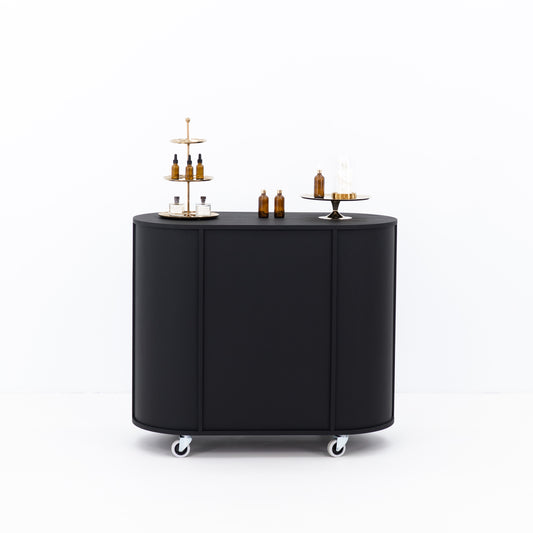 OUTLET | Compact oval counter VC-23-W-ML No. 101 | black color