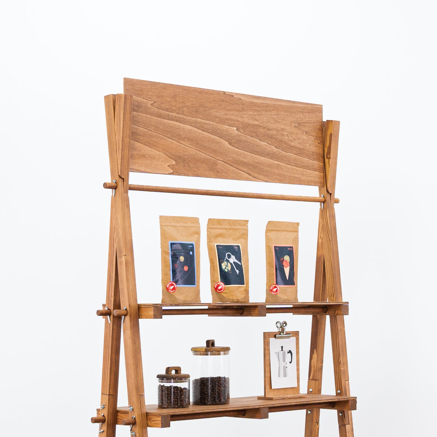 Logo boards | coffee color