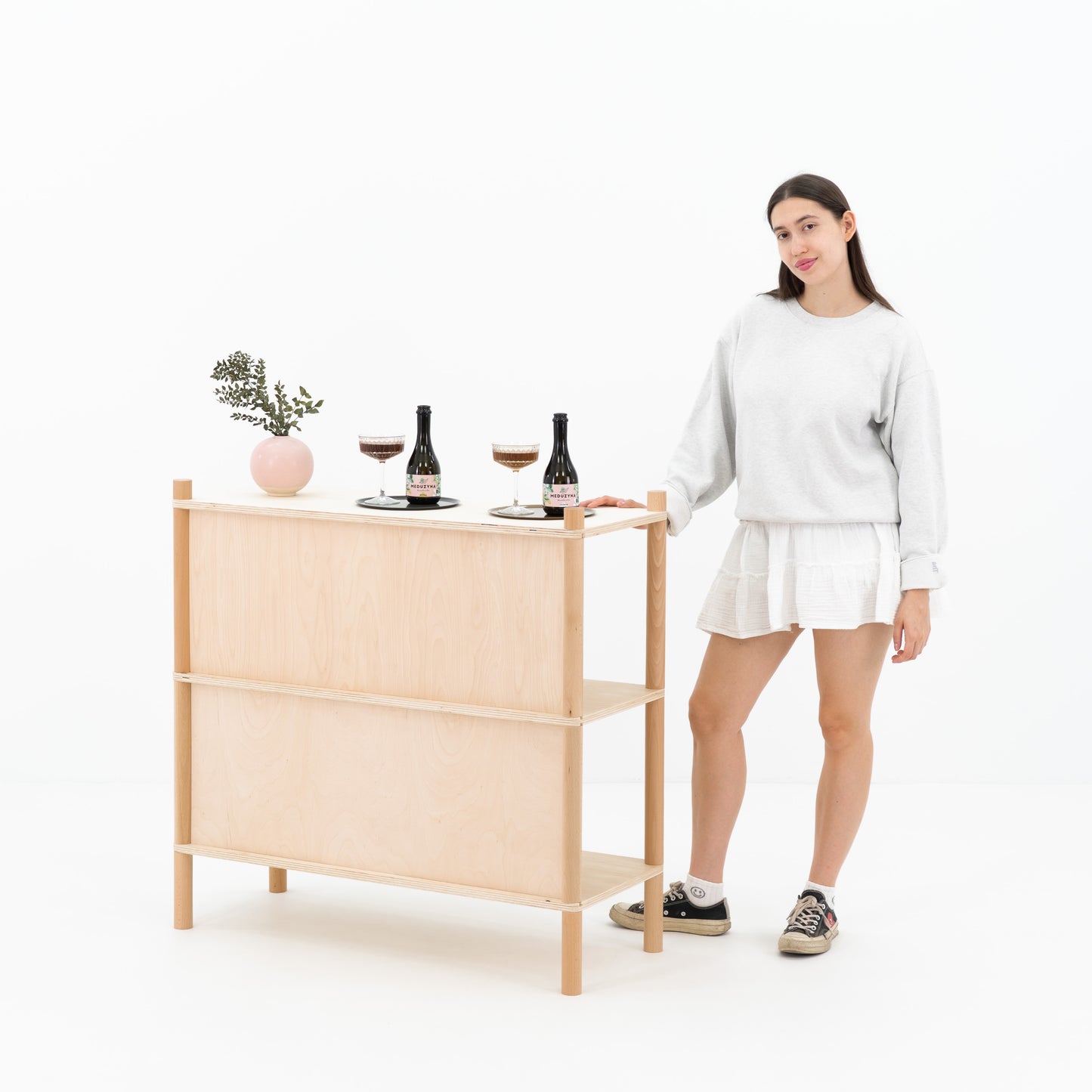 Checkout Stand BC-06-NT | natural color