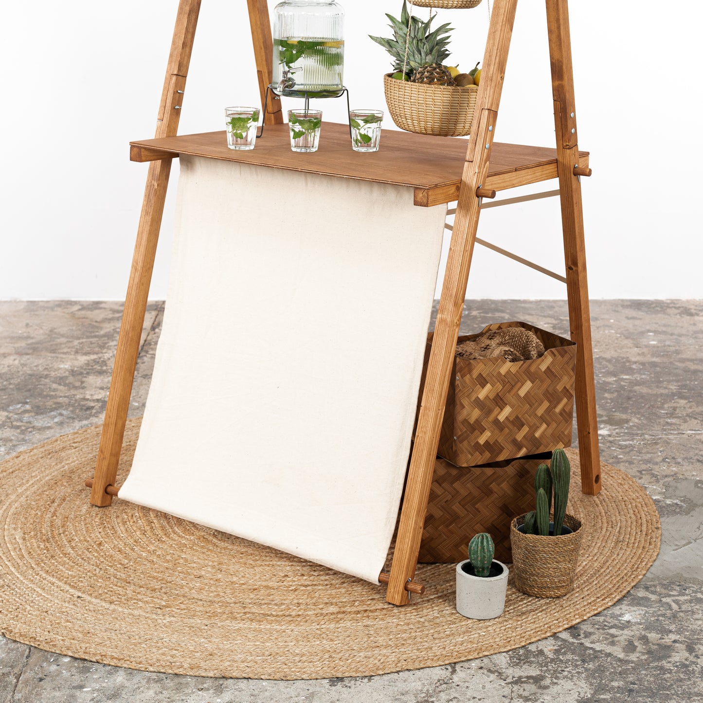 Front cotton panel | natural color