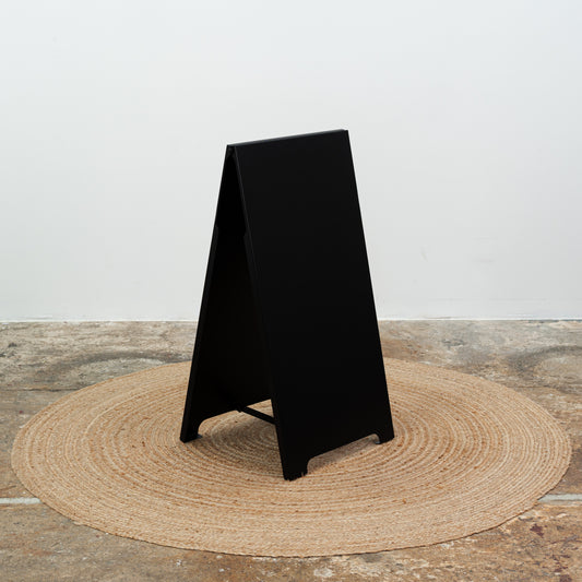 OUTLET | Metal outdoor sandwich board SB-B-BL | black color