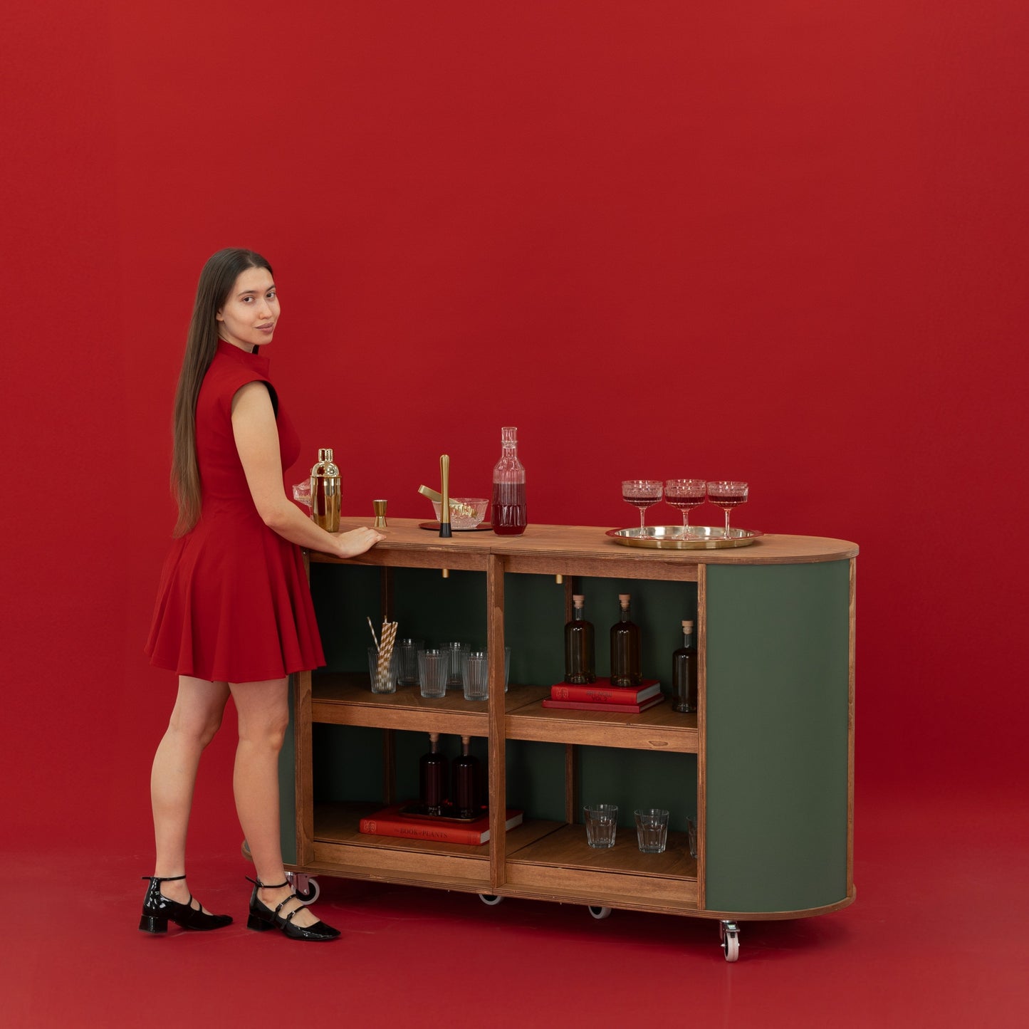 Large oval counter VC-28-W-ML | custom color