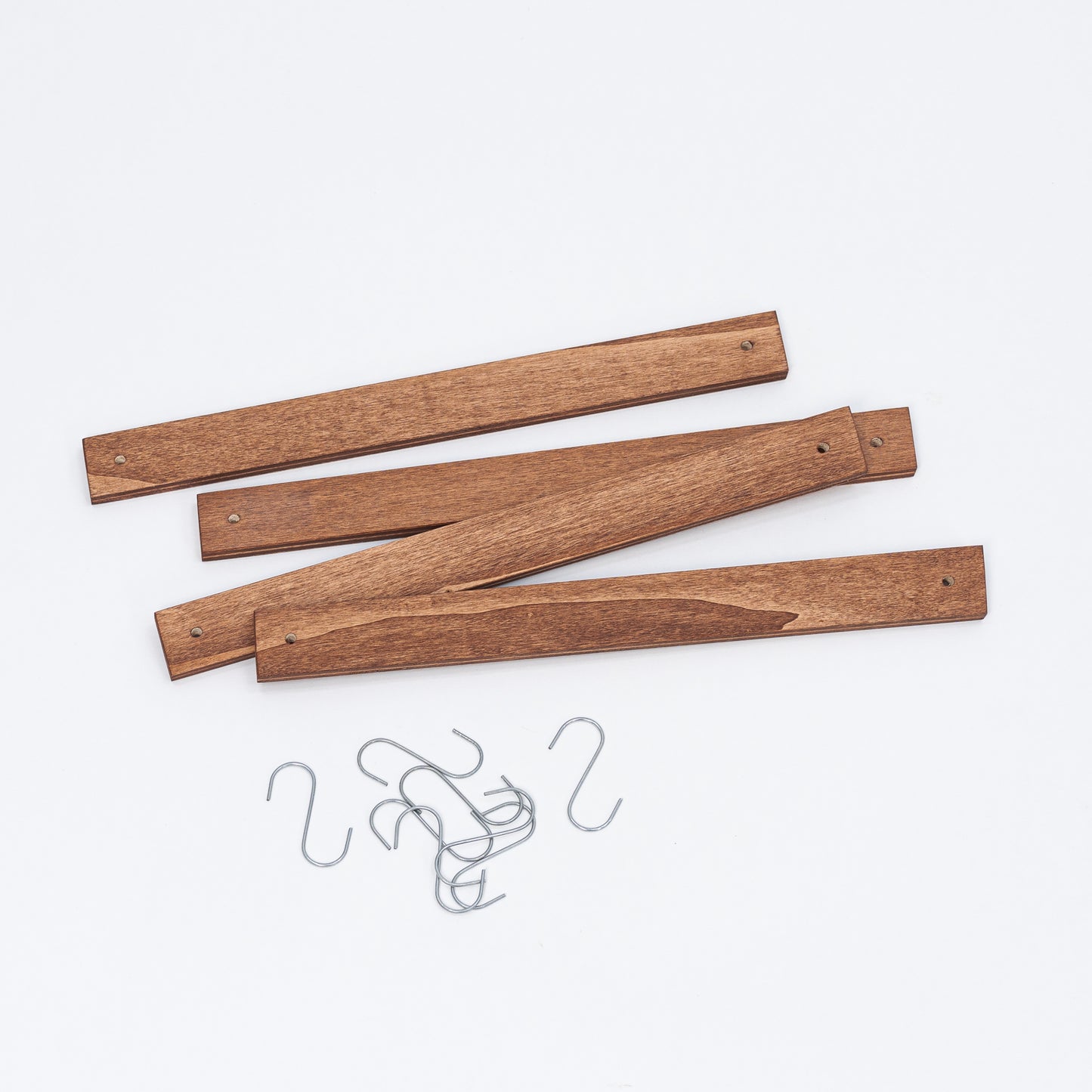Zestaw 4 tabliczek ekspozycyjnych VAS-02-CF | kolor kawowy