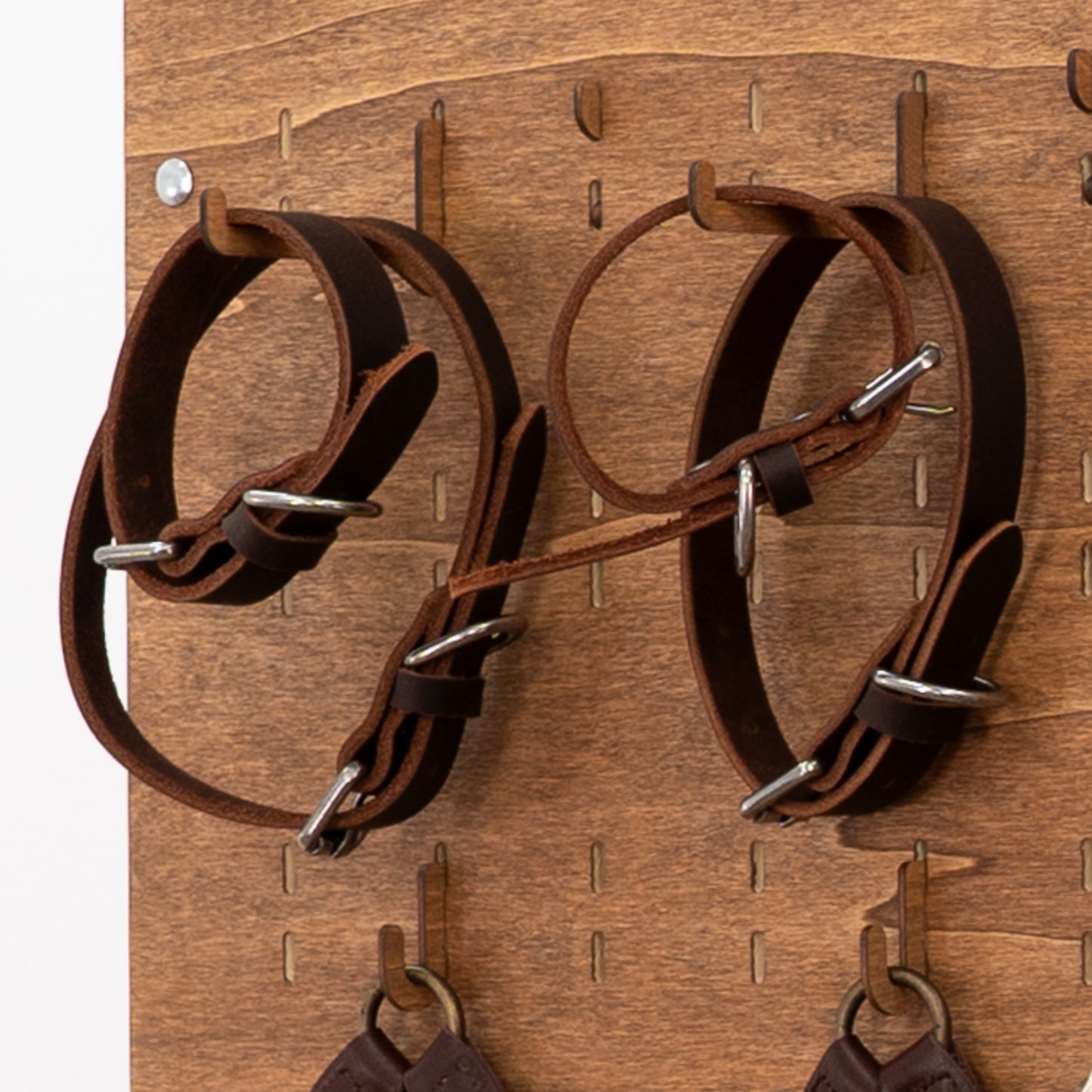 10er Set lange Haken VAA-HOK-02-CF-10 | Kaffeefarbe