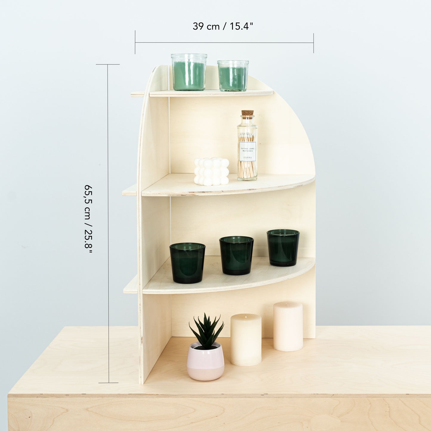 VENTE D'ÉCHANTILLONS | Contremarche de table à 3 pneus VAR-08-A-NT | présentoir d'angle