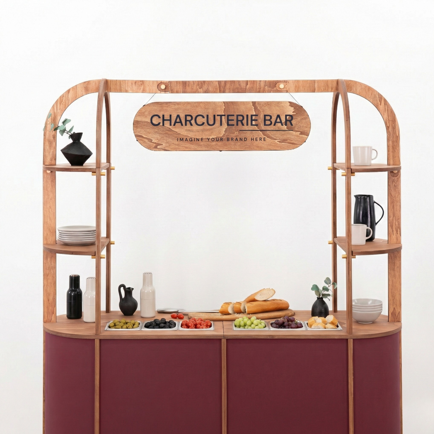 Large Oval Customizable Cart VC-29-W-ML | custom color