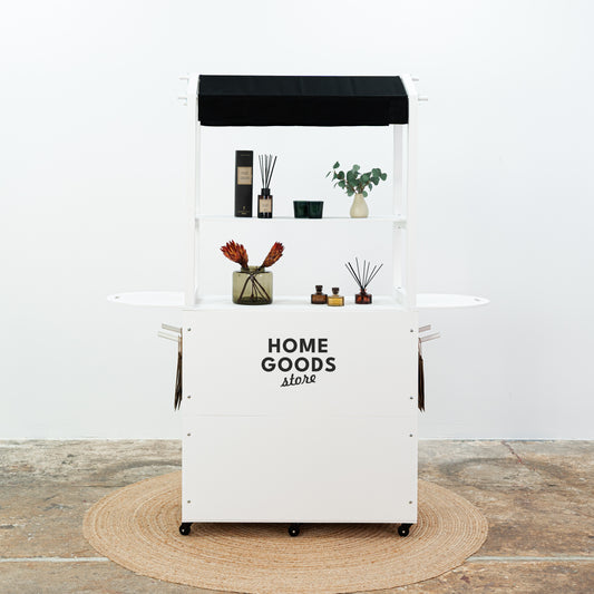 OUTLET| Mobile bar VC-12-W-WT | white color