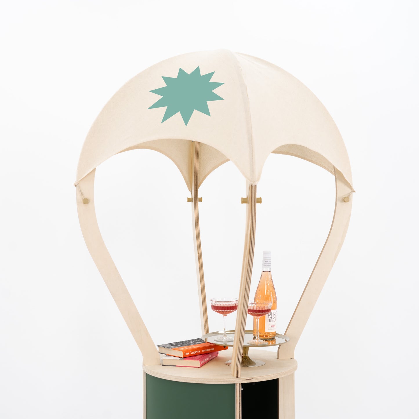 Balloon Display Cart VC-21-W-ML | custom color