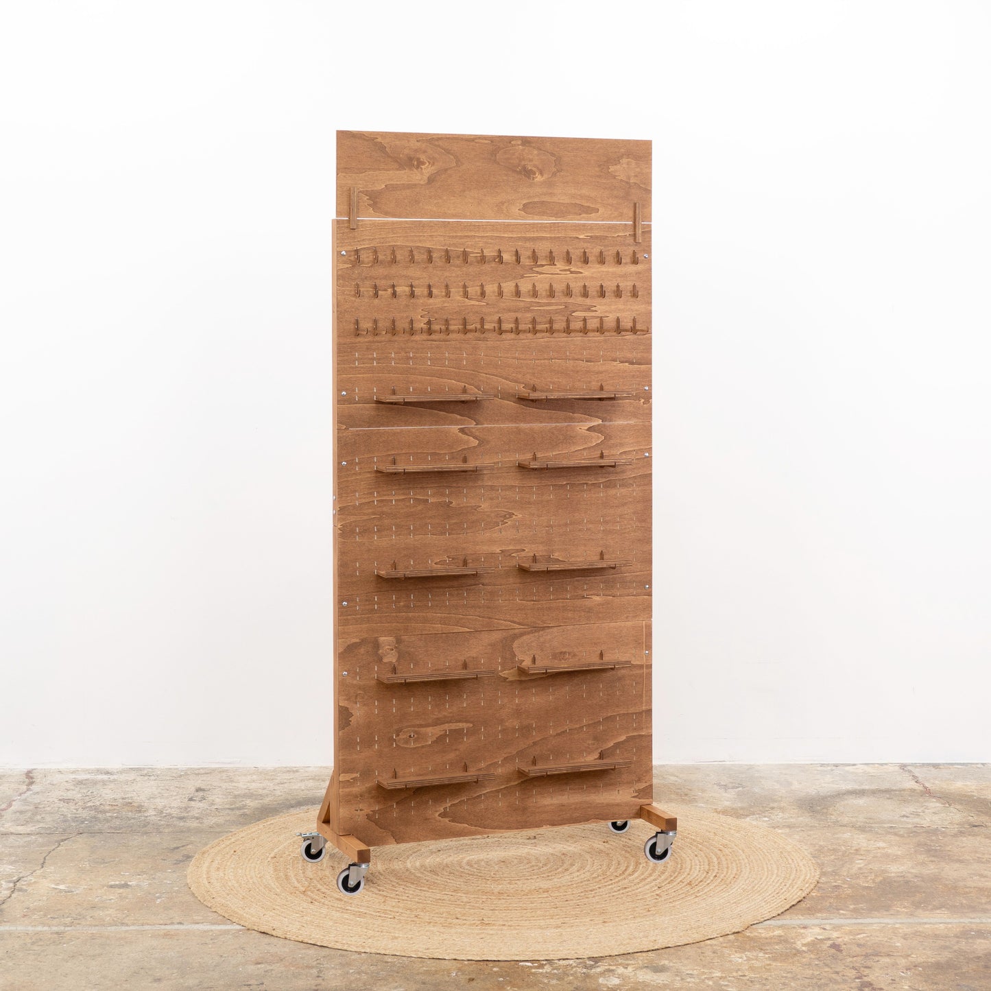 Pegboard wall VP-05-W-CF | coffee color