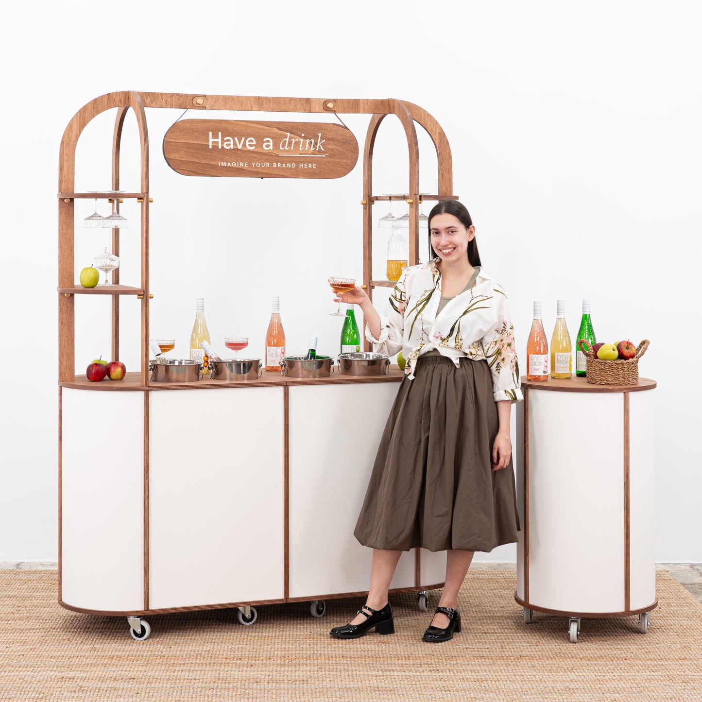 Wine bar VC-29-C-W | custom color