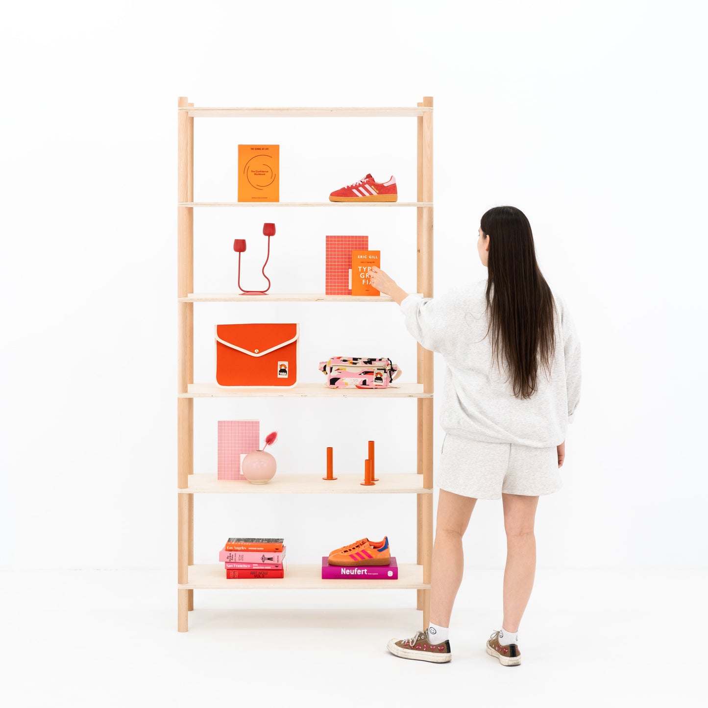 modular shelving unit for store merchandising