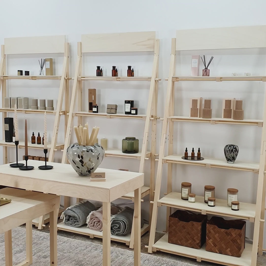 Custom display system with retail branding
