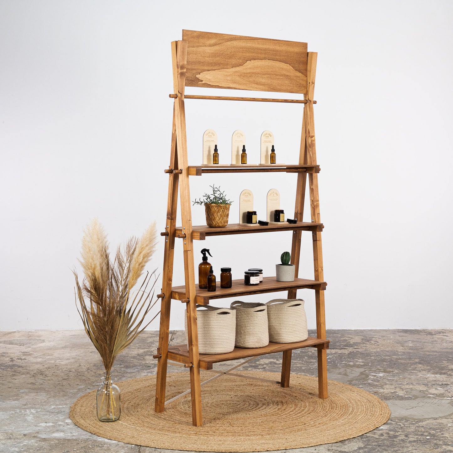 individual product display stands for trade fairs and pop-up shops
