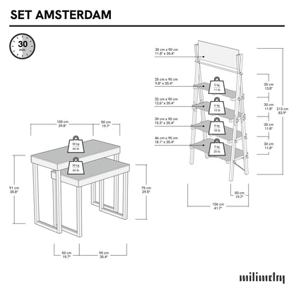 Pack Amsterdam | finition café