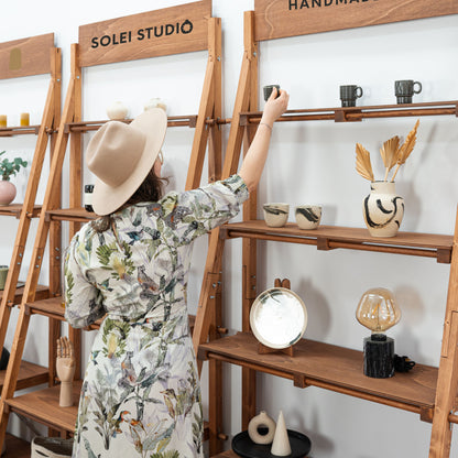 Display furniture for artisan products and design fairs