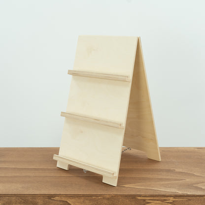 retail earring stand organizer with foldable design

