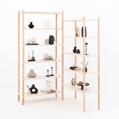 Tool-free retail shelf for pop-up displays