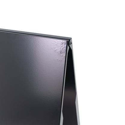 Outlet | Metal Outdoor Sandwich Board SB-A-BL | schwarze Farbe