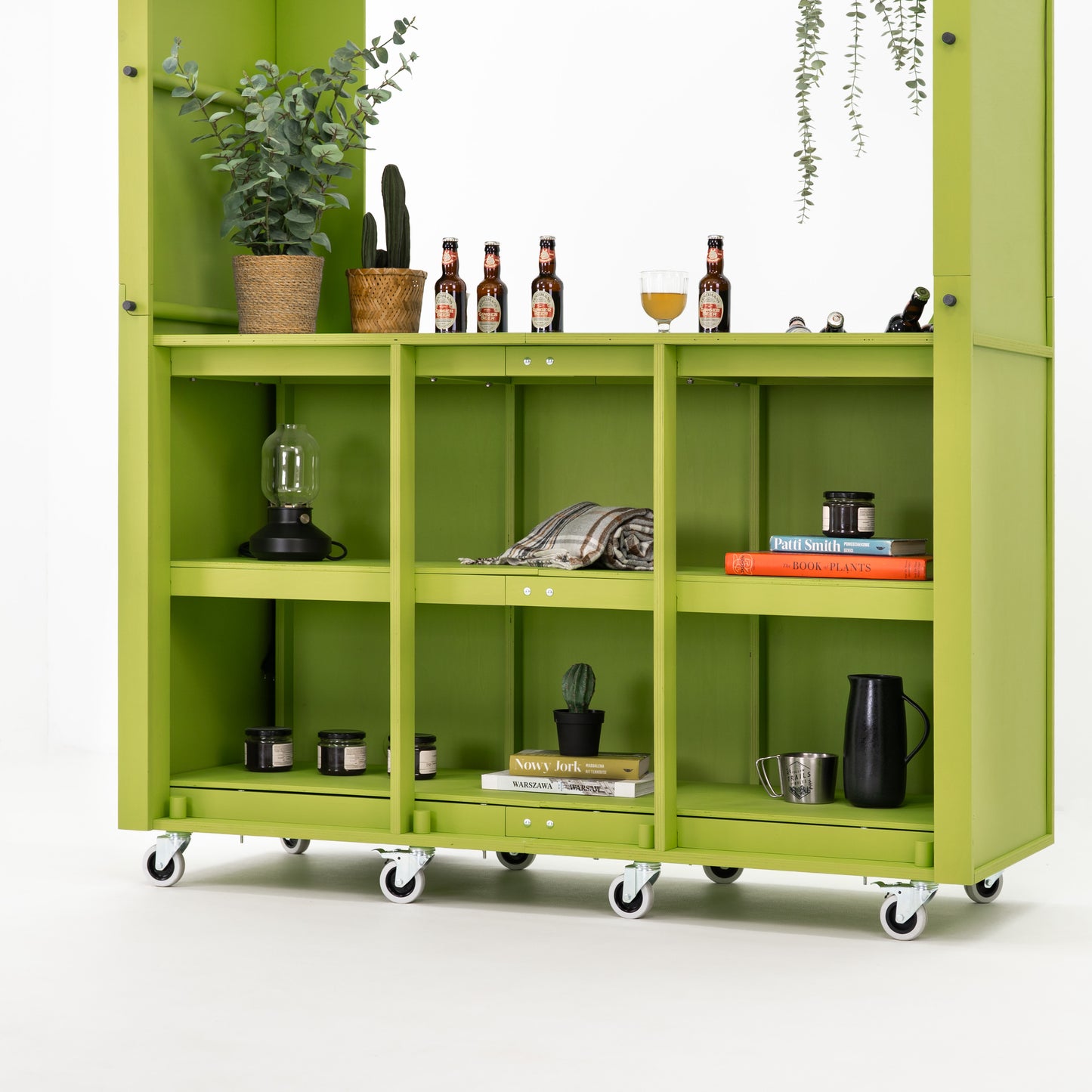 Camper Style Display Cart VC-32-W-ML | custom color