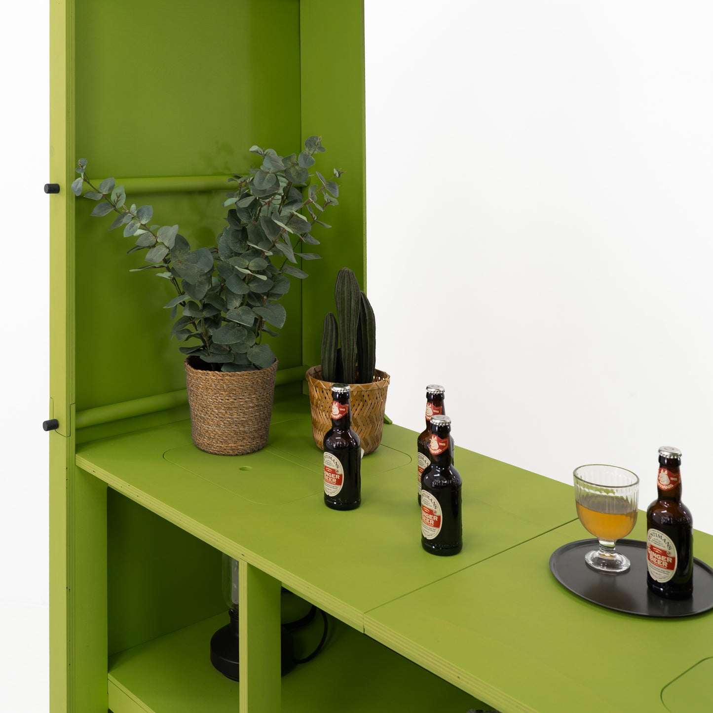 Camper Style Display Cart VC-32-W-ML | custom color