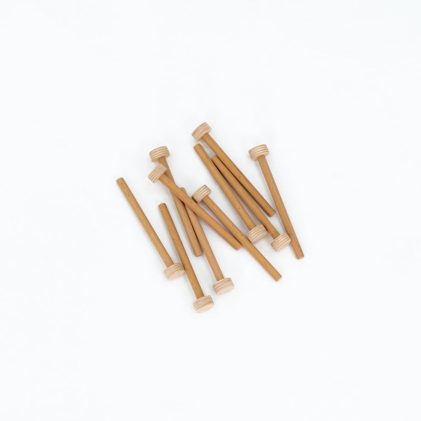 Set of 10 pegs VAA-PEG-01-NT | natural color