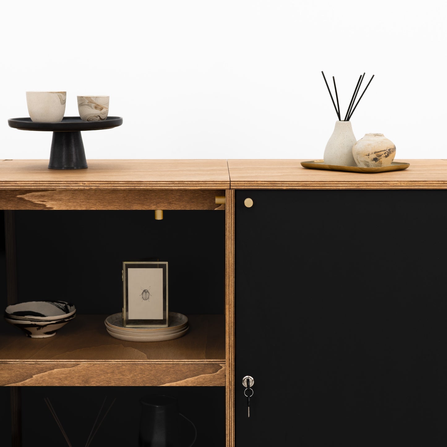 Grand comptoir ovale VC-28-W-ML | couleur personnalisée