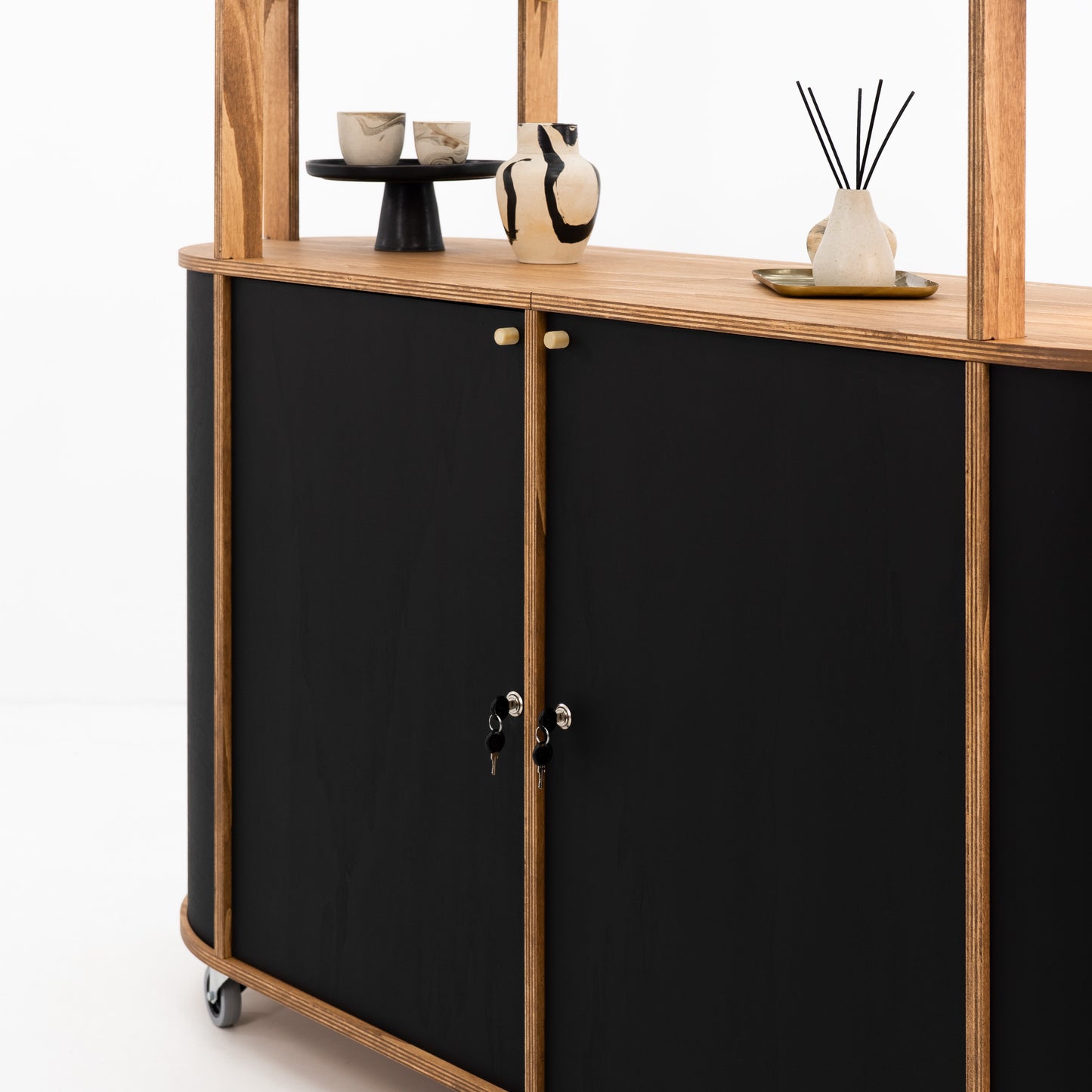 Large oval Customizable cart VC-29-W-ML | custom color