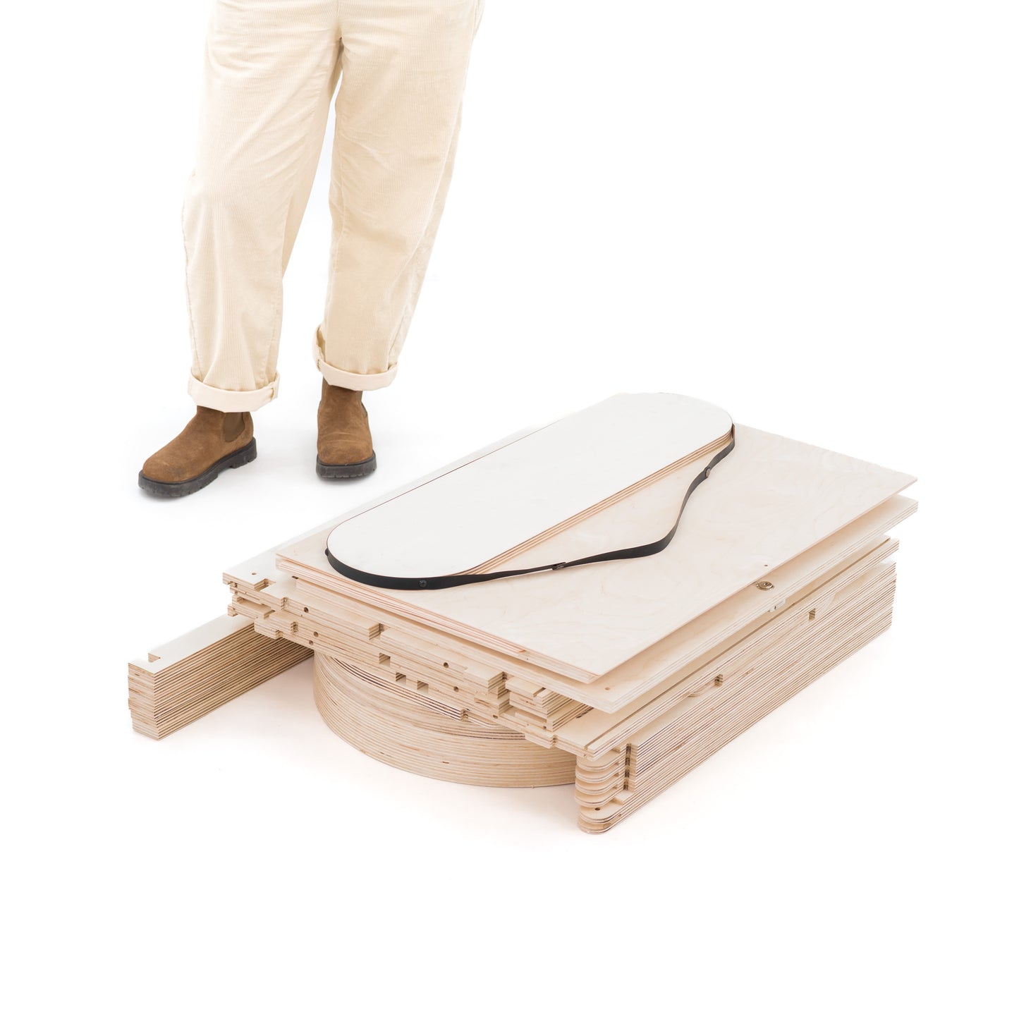 Large Oval Customizable Cart VC-29-W-ML | custom color