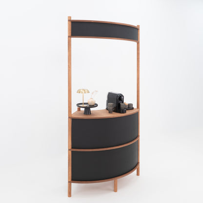 Okinawa II Wave-Shaped Service Station | coffee + custom color