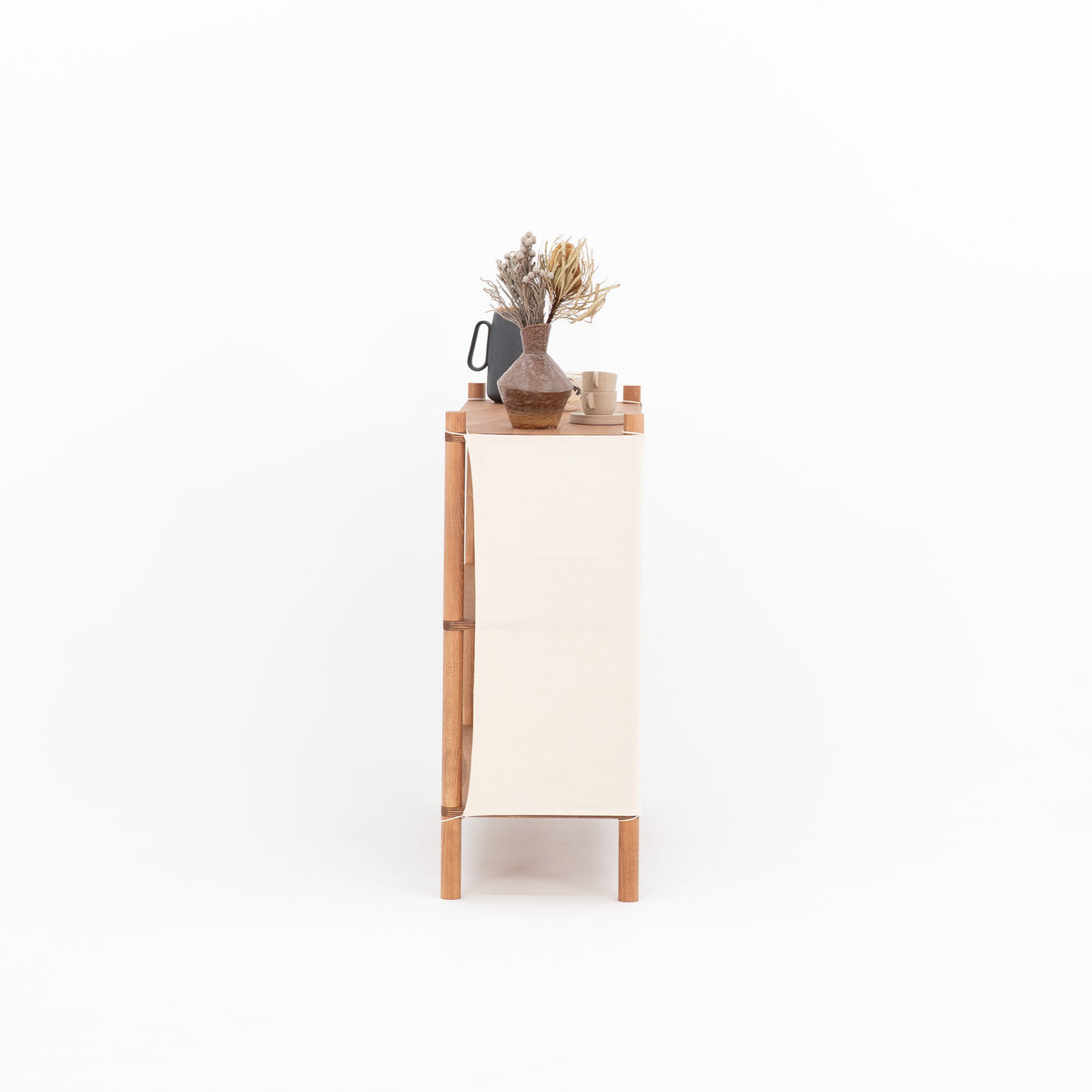 Comptoir de caisse pliable BC-01-CF | couleur coffee
