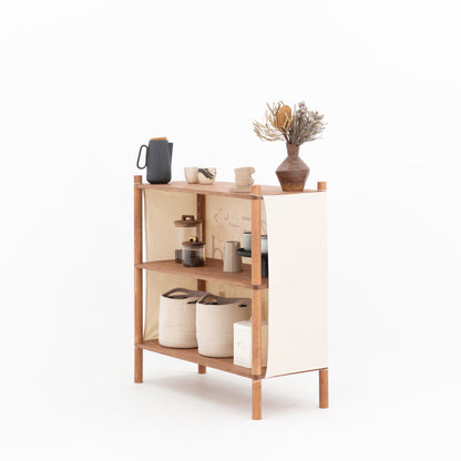 Klappbarer Kassenstand BC-01-CF | Kaffeefarbe