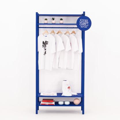 Portable Long-hang Garment Rack BR-01-ML | custom color