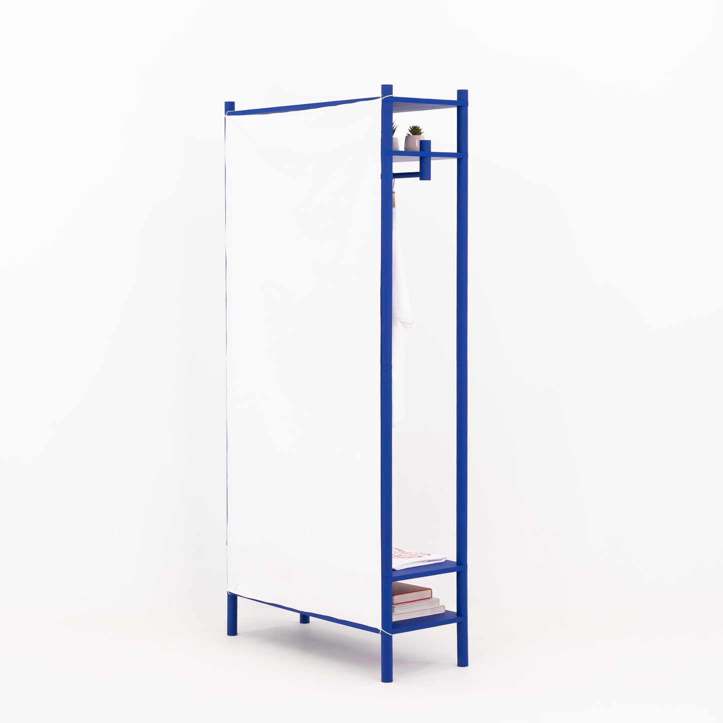 Mobiler Kleiderständer BR-01-ML für lange Kleidung | Wunschfarbe
