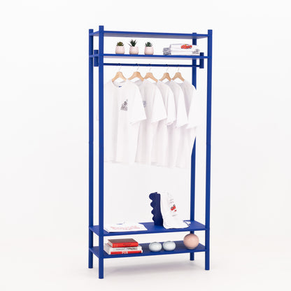 Portable Long-hang Garment Rack BR-01-ML | custom color