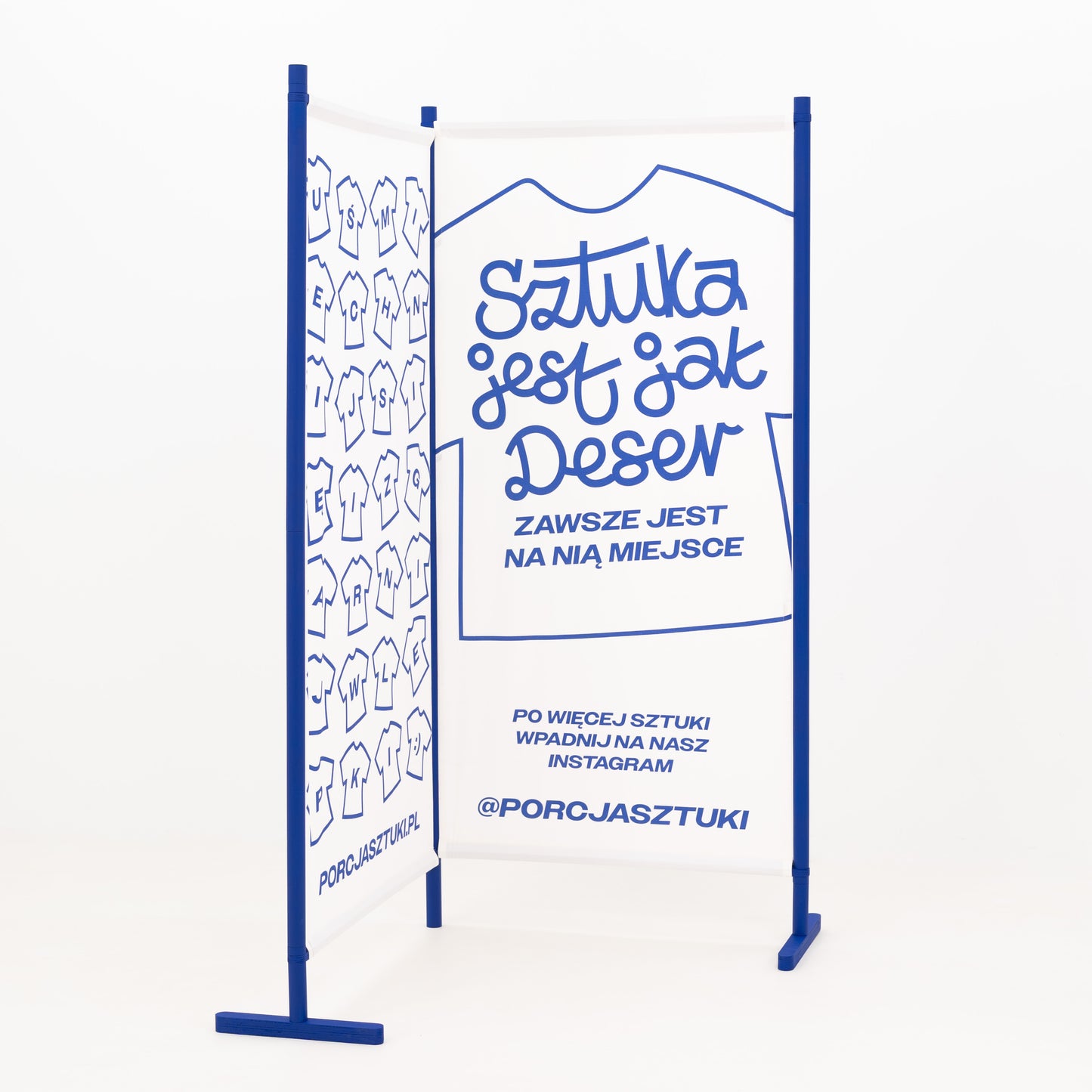 Modulare Branding-Wand für die Event-Szenografie einer Agentur