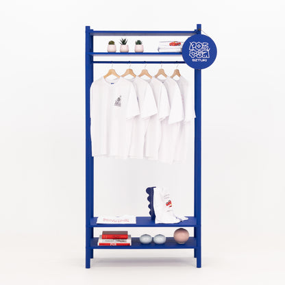 Portable Long-hang Garment Rack BR-01-ML | custom color