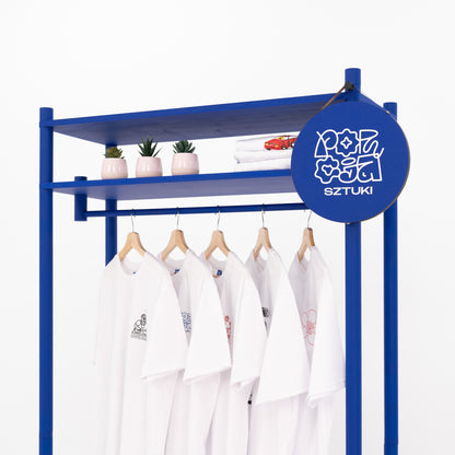Portable Long-hang Garment Rack BR-01-ML | custom color