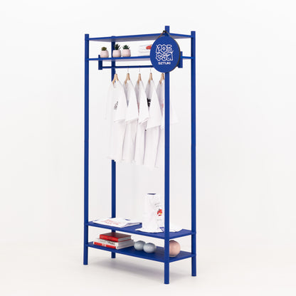 Portable Long-hang Garment Rack BR-01-ML | custom color