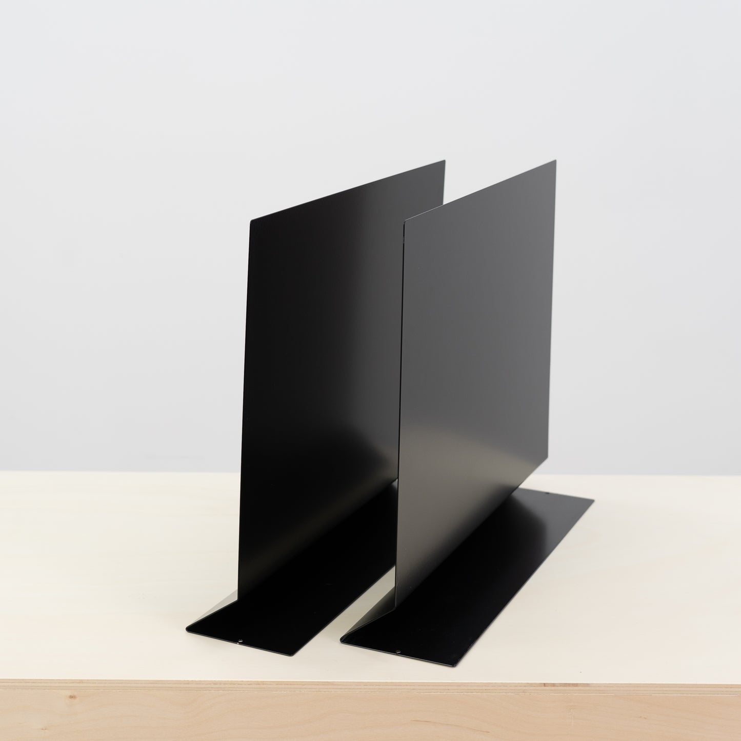 SAMPLE SALE | Set of 2 metal magnetic table top sign boards SAP-A3-H-BL No. 50