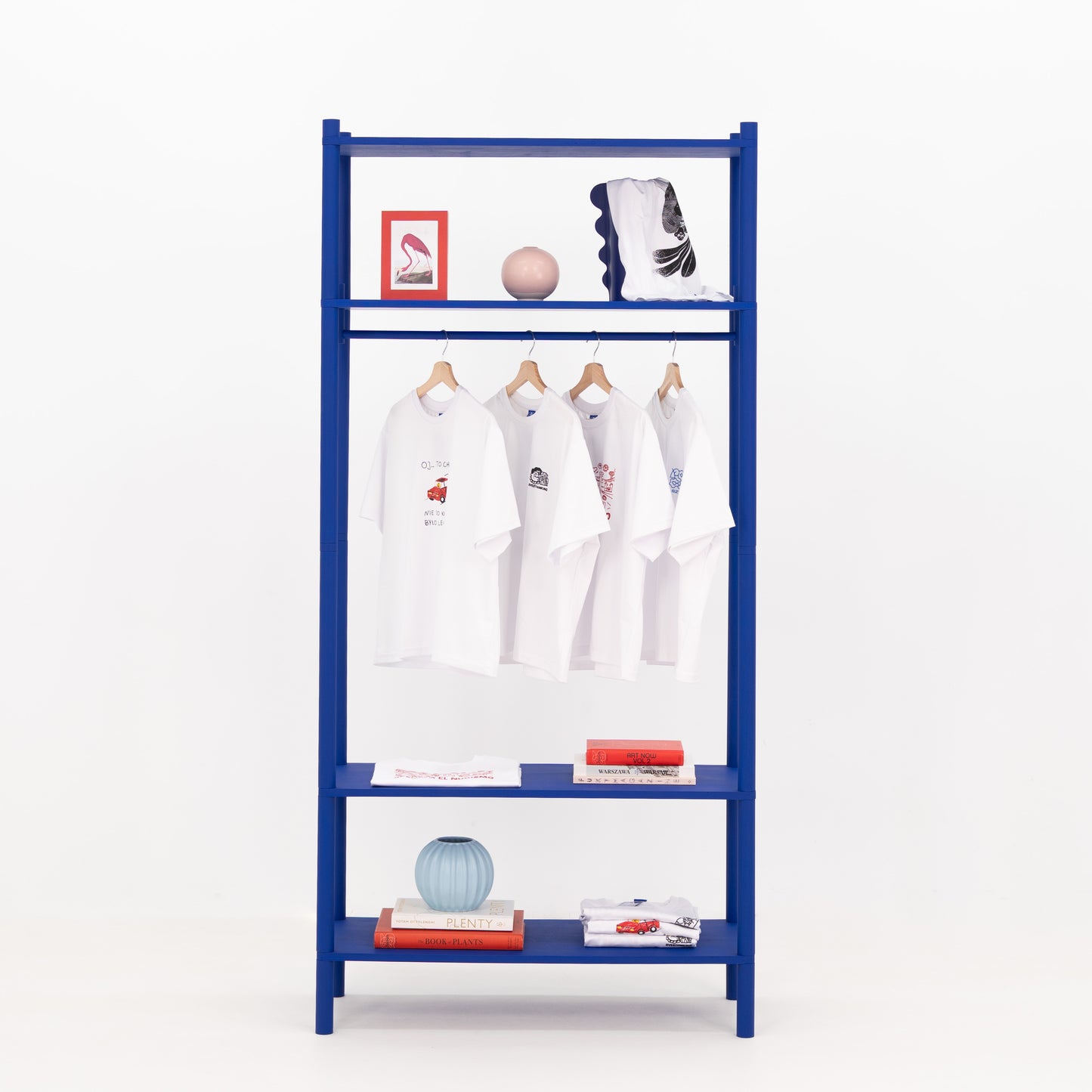 Klappbarer Kleiderständer BR-02-ML für kurze Kleidung | Wunschfarbe