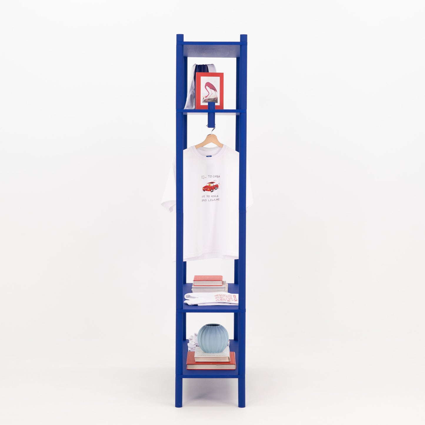 Klappbarer Kleiderständer BR-02-ML für kurze Kleidung | Wunschfarbe