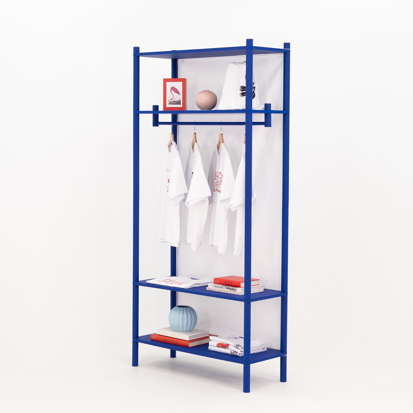 Klappbarer Kleiderständer BR-02-ML für kurze Kleidung | Wunschfarbe